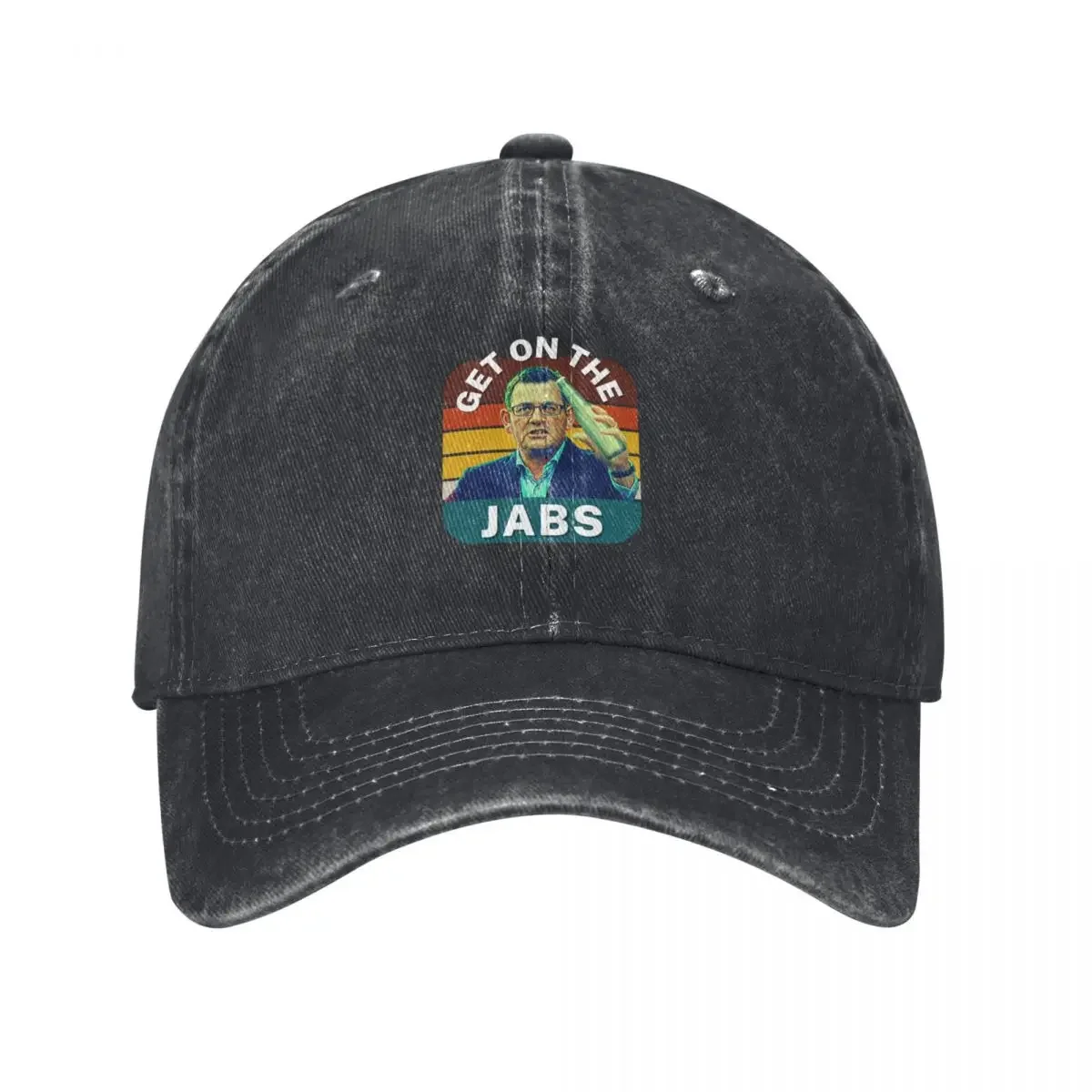 

Get On The Jabs Vintage Retro Dan Andrews Meme Baseball Cap Sports Cap derby hat Sunscreen Anime Hat Women's Hats 2024 Men's