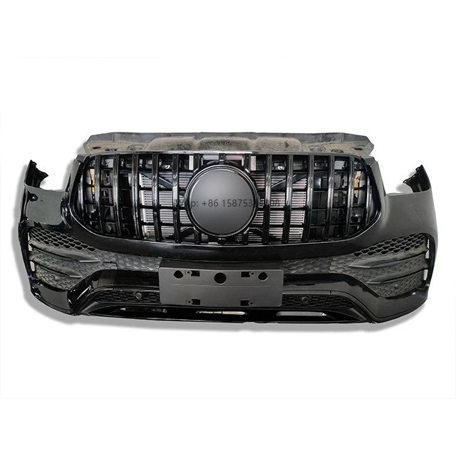 

For GLE W167 Front Bumper Headlights Radiator Fan Parking Sensor Absorber Diffuser