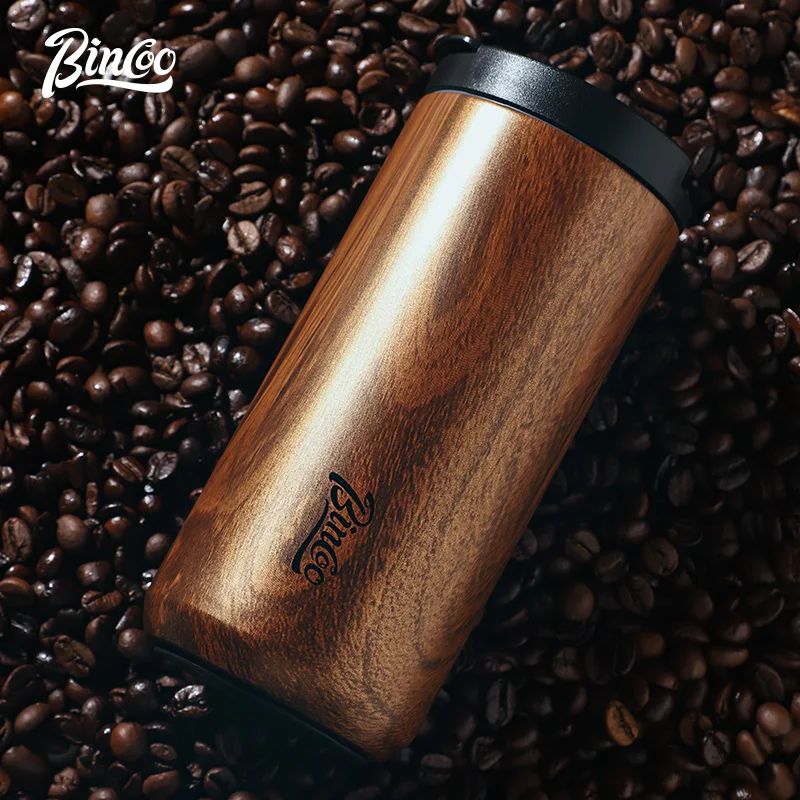 

Bincoo 550ML Stainless Steel Coffee Cup Thermos Bottle Insulated Water Coffee Travel Mug Termo Cafe for Hot And Cold Beverages