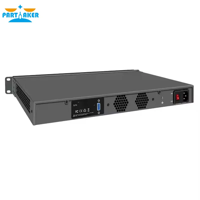 파트커 1U 랙 미니 PC 2x10G SFP+ 4x i226-V 2.5G 인텔 I3-N305 DDR5 M.2 NVMe 네트워크 라우터 서버 방화벽 어플라이언스 AES-NI