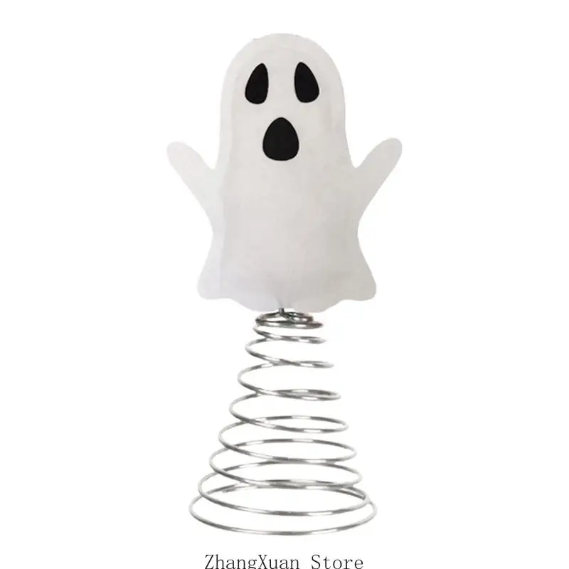 Lustige, von Halloween inspirierte Weihnachtsbaumspitzen verleihen Ihrer saisonalen Dekoration Spaß. Feierliche – Detail 5