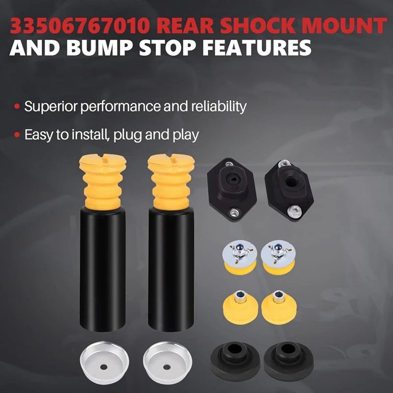 ABNO-33526768544 Rear Shock Absorber Bracket And Shock Absorber For BMW E82 E88 E90 E92 E92N 2007-2013