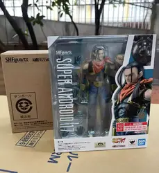 100% Original Bandai Sh Figuarts Shf Dragon Ball Gt Super Android 17 Action Figures Anime Model Toys Collection