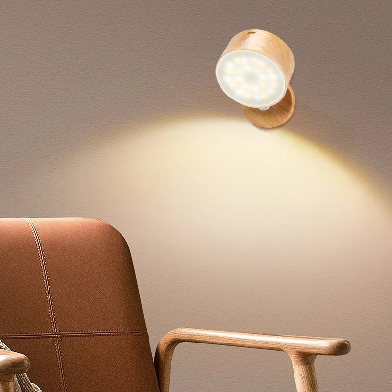 

LED Night Light, USB Rechargeable, Three Light Colors, Perfect for Living Rooms, Bedrooms, and Hallways