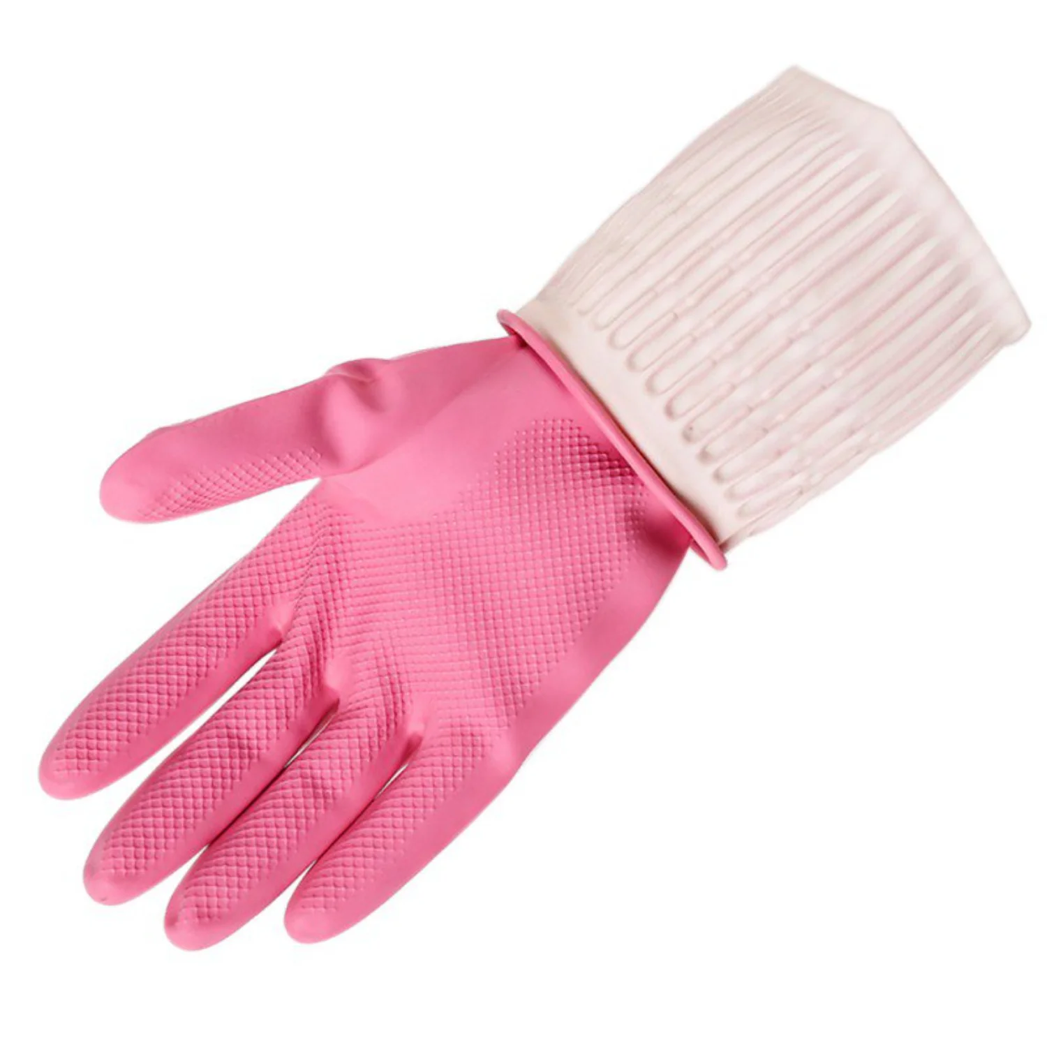 Rubber Waterproof Extra Long Kitchen Dish Washing Cleaning Gloves-Savings/Clearance Offer!