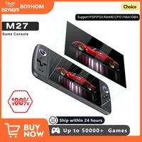 BOYHOM M27 Portable Pocket Retro Handheld Video Game Console 7.0Inch IPS Screen 1024*600 Display LINUX HDMI Children's Gift