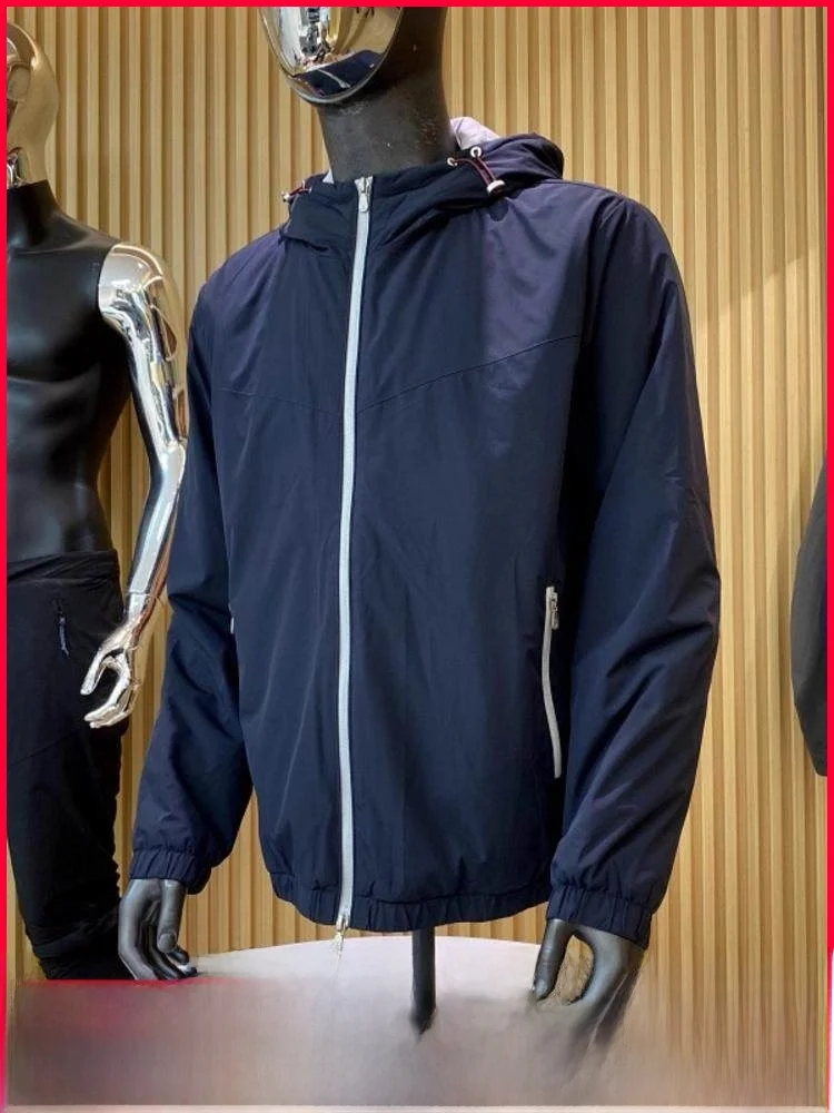 

Wool Filled Cotton Jaet for Men Hooded Autumn Winter New Sle Faionable Cleanfit Stand Size Polyester Fabric