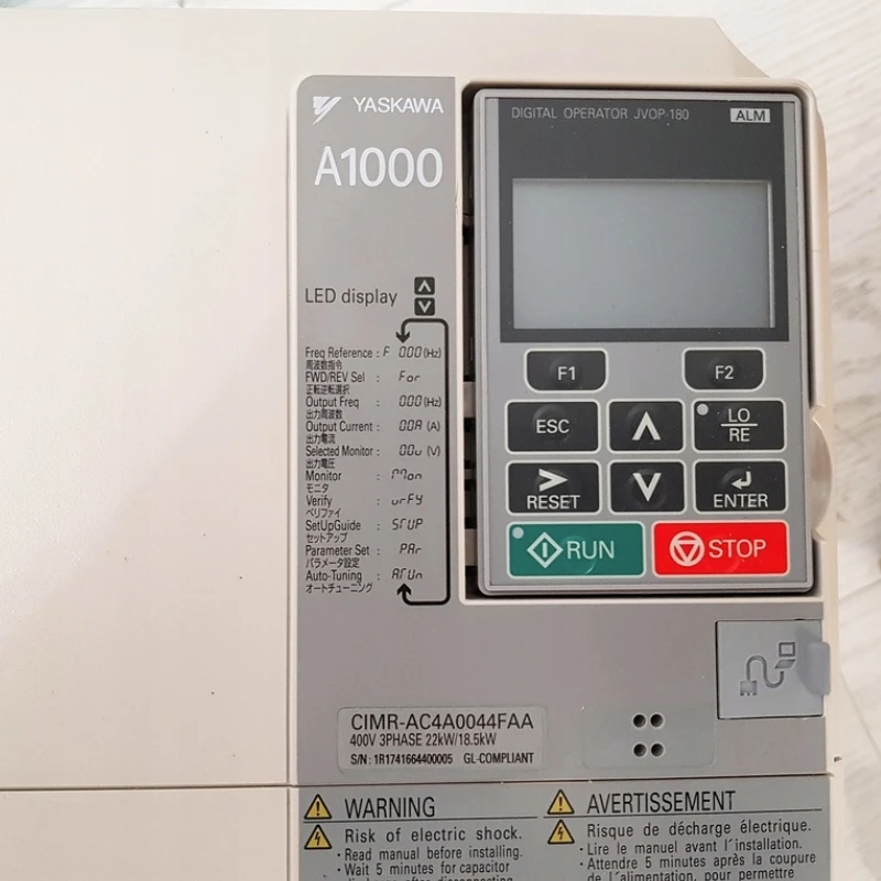 

Yaskawa CIMR-AC4A0044FAA New A1000 VFD In Stock Expedited Delivery 1 Year Warranty