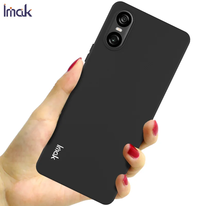 imak For Sony Xperia 10 VI Case Soft Silicone Phone Cases For Xperia 10 VI TPU Back Cover Coque Fundas Bag Capa Protector Чехол