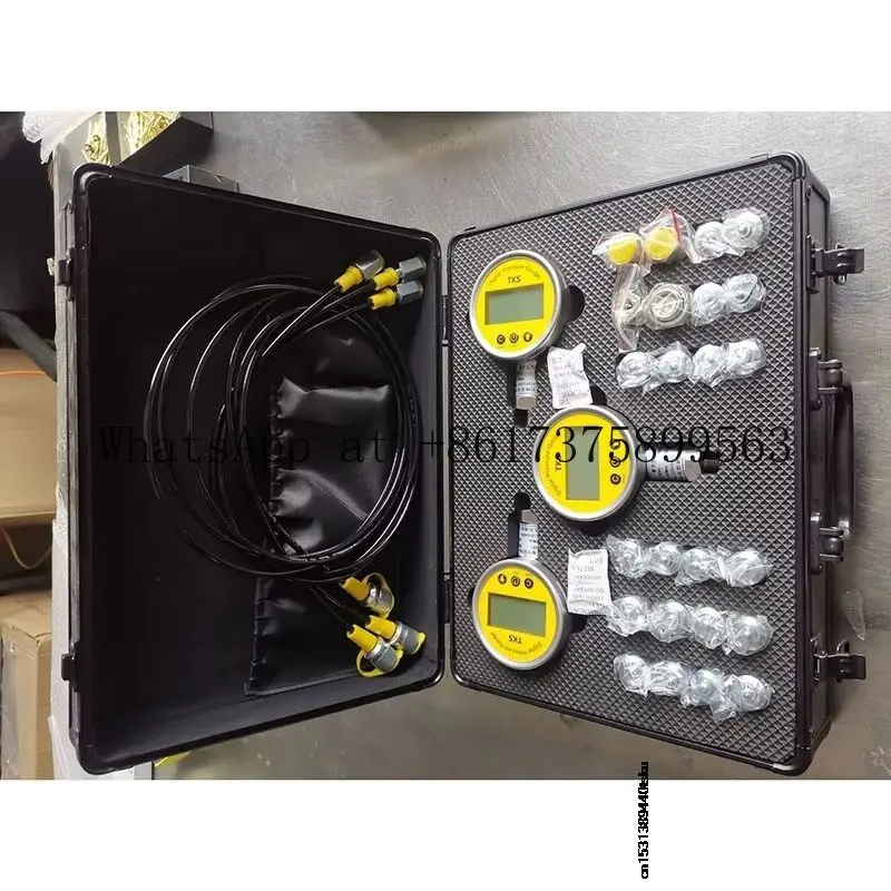 Universal Hydraulic Pressure Test Tool For With Digital Pressure Gauge Test Coupling For Industrial Detection Lab