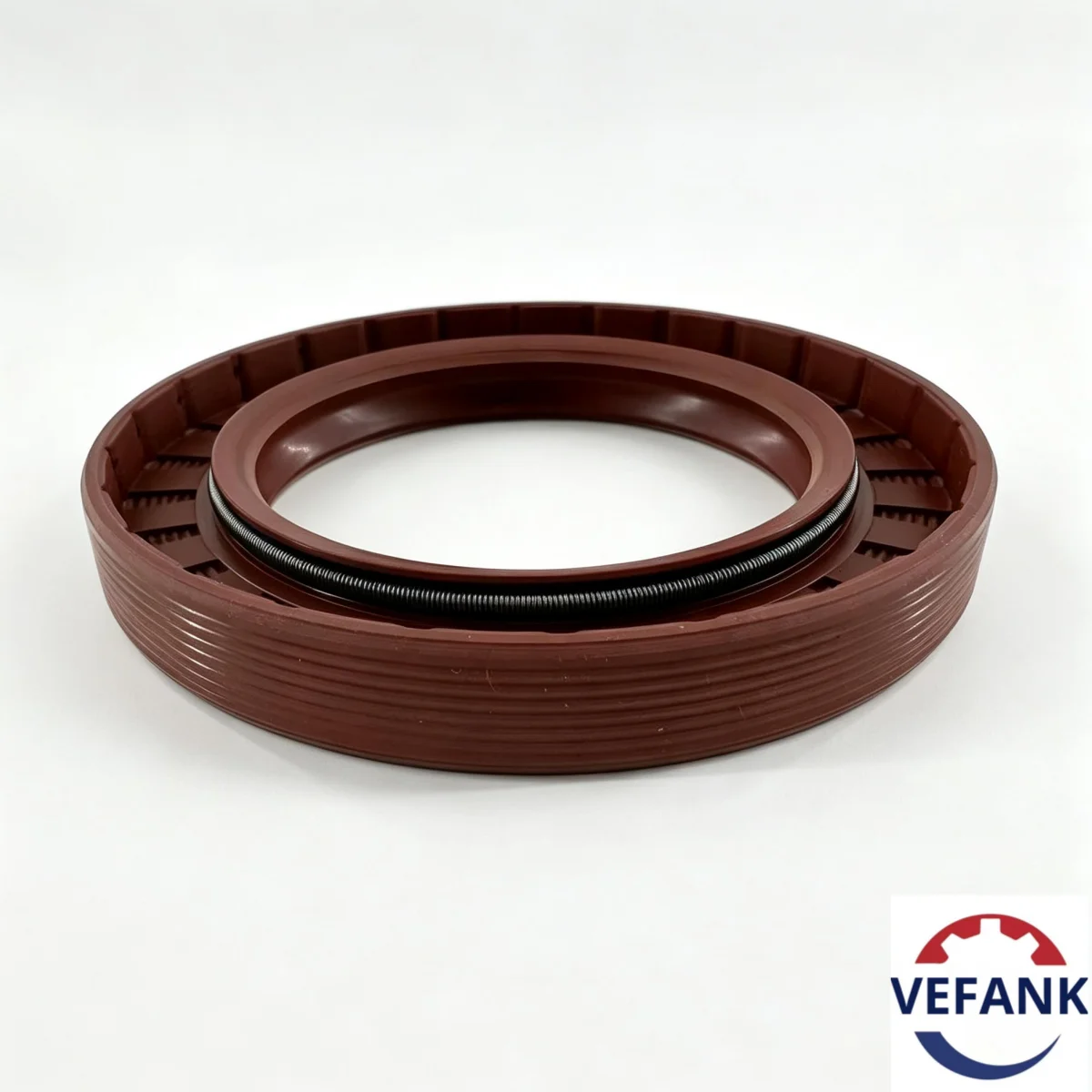 The DC 60x90x12 double-lip spring-loaded oil seal is suitable for automotive shaft sealing applications.