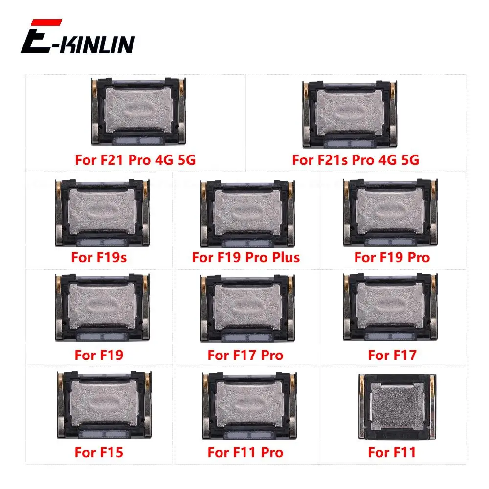 Earpiece Earphone Top Speaker Sound Receiver Flex Cable For OPPO F21 F21s F19s F19 F17 F15 F11 Pro Plus 4G 5G
