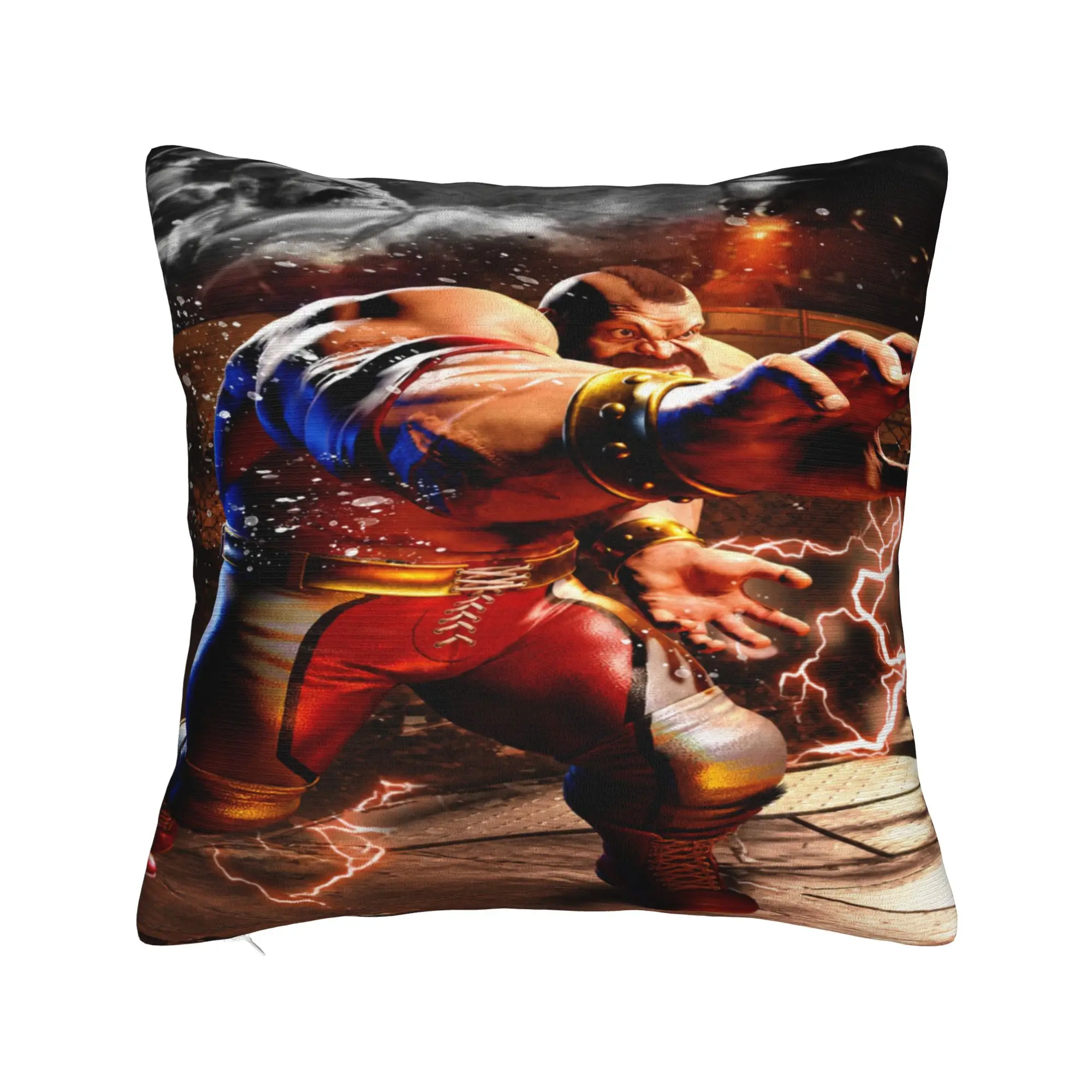 Streets Fighters Pillowcase Merch Printing Cushion Cover  Throw Pillow Cover Home Decorations Square Multi Size
