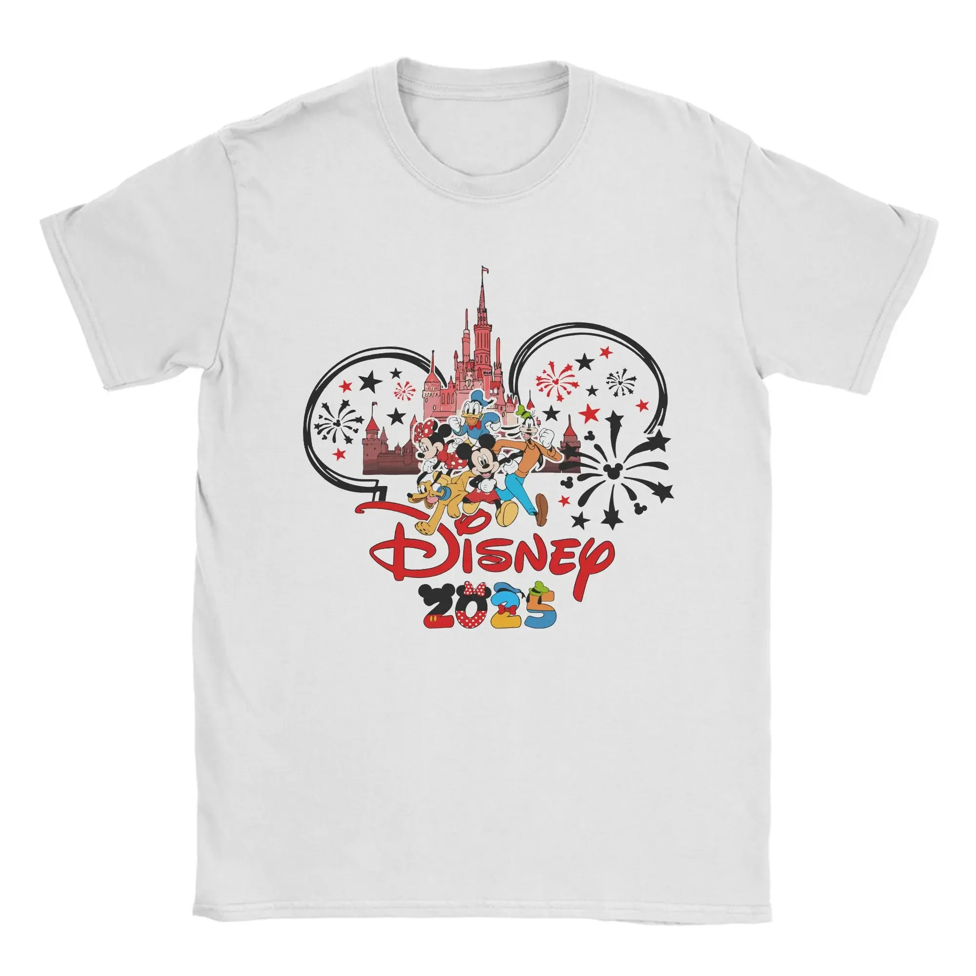 

Disney-printed Men's T-shirt, Comfortable, Soft, High-quality Top, Fashionable and Versatile Men's T-shirt, Casual and Stylish T