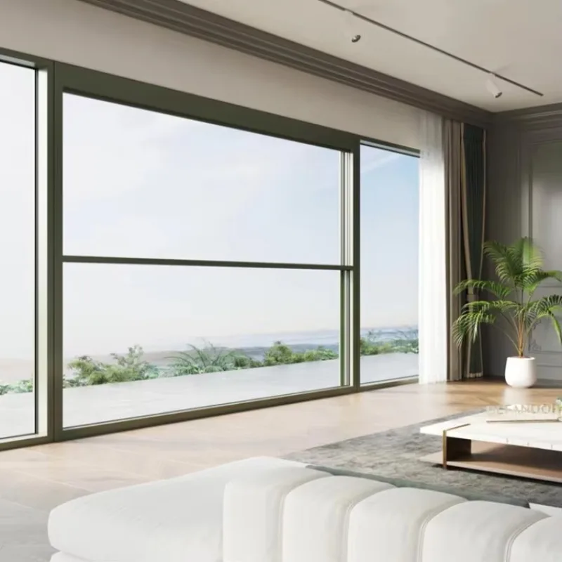

Automotive Glass Aluminum Windows Office Building Soundproofing Automatic Windows Room Apartment Modern Smart Sensor Windows