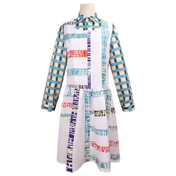 TV ST 4 Cosplay Costume 11 Eleven Dress Outfits Women Kids Girls Plaid Shirt Sleeveless Dress Suit Halloween Outfit
