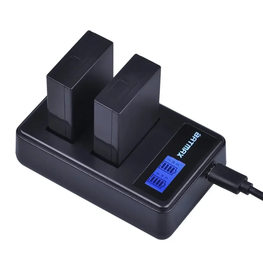 

1040mAh LP-E17 LP E17 E17 Camera Battery with LCD Dual USB Charger for Canon EOS M3 M5 M6 750D 760D T6i T6s 800D 8000D Kiss X8i