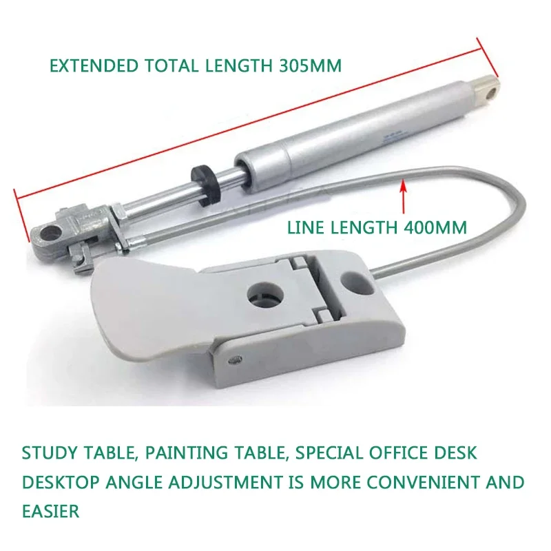 Multifunctional study table accessories children's table wire-controlled damper hydraulic gas pillar adjustment self-locking gas