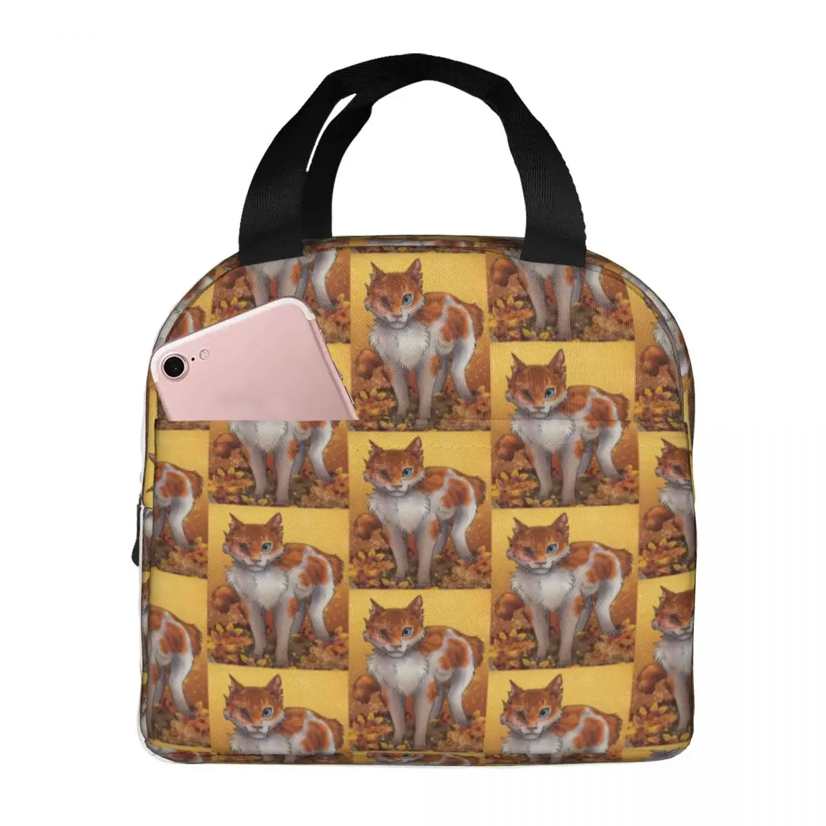 Brightheart, Warrior Cats Thunderclan, Lostface, Cloudtail, Brightpaw Lunch Bags Bento Box Lunch Tote Picnic Bags Thermal Bag