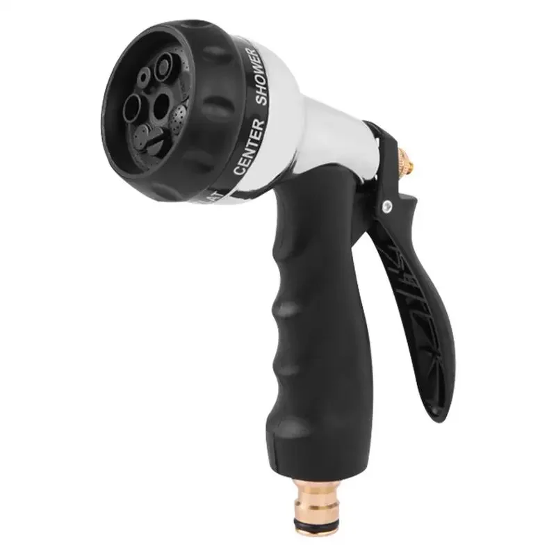 

Garden Hose Nozzle Spray Patterns Adjustable Water Hose Nozzle Heavy Duty Multi-Functional Sprayer With Non-Slip Handle For