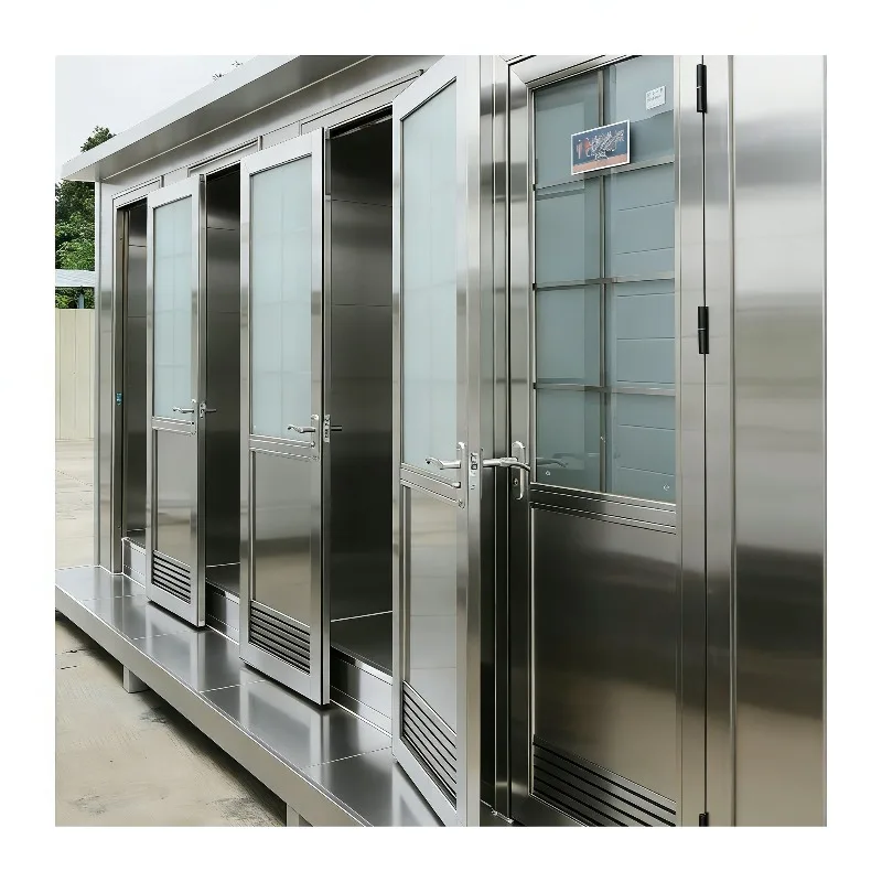Modern Eco-Friendly Mobile Public Portable Toilets Shower and Toilet Cabin Stainless Steel
