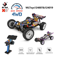 WLtoys 124007 124019 1:12 Electric 4WD Racing Car 75KM/H 55KM/H High Speed RC Cars 2.4G Remote Control Drift Crawler
