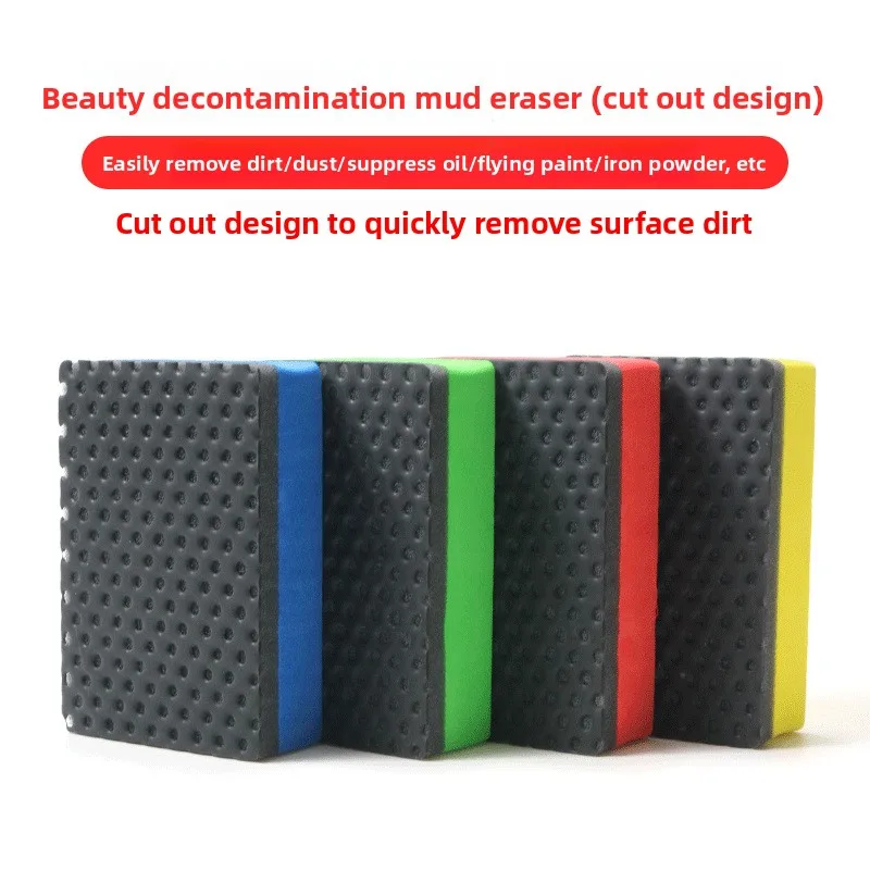 

VOLODYMYR Hollow Scrub Sponge for Cleaning and Stain Removal Scrub Pad Scrub Gloves Towel for Car Wash Auto Cleaning Detailing