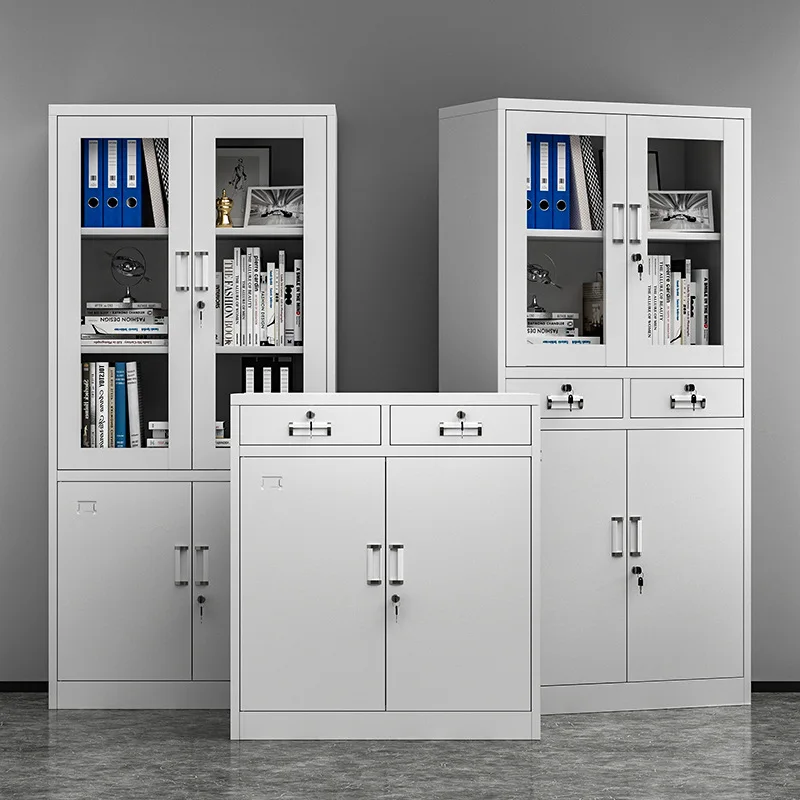 Split five-section Iron File abinet Office locker Data  Certificate cabinet Archive cabinet Bookcase Low