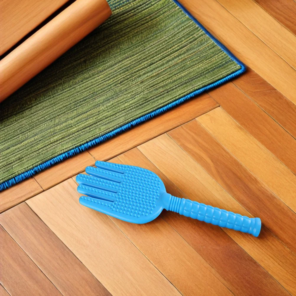 

1pc Silicone Massage Hammer Pat Stick Tapping Therapy Body Knock Tool Hand Shape Clap Beating Sticks Durable Fatigue Relief