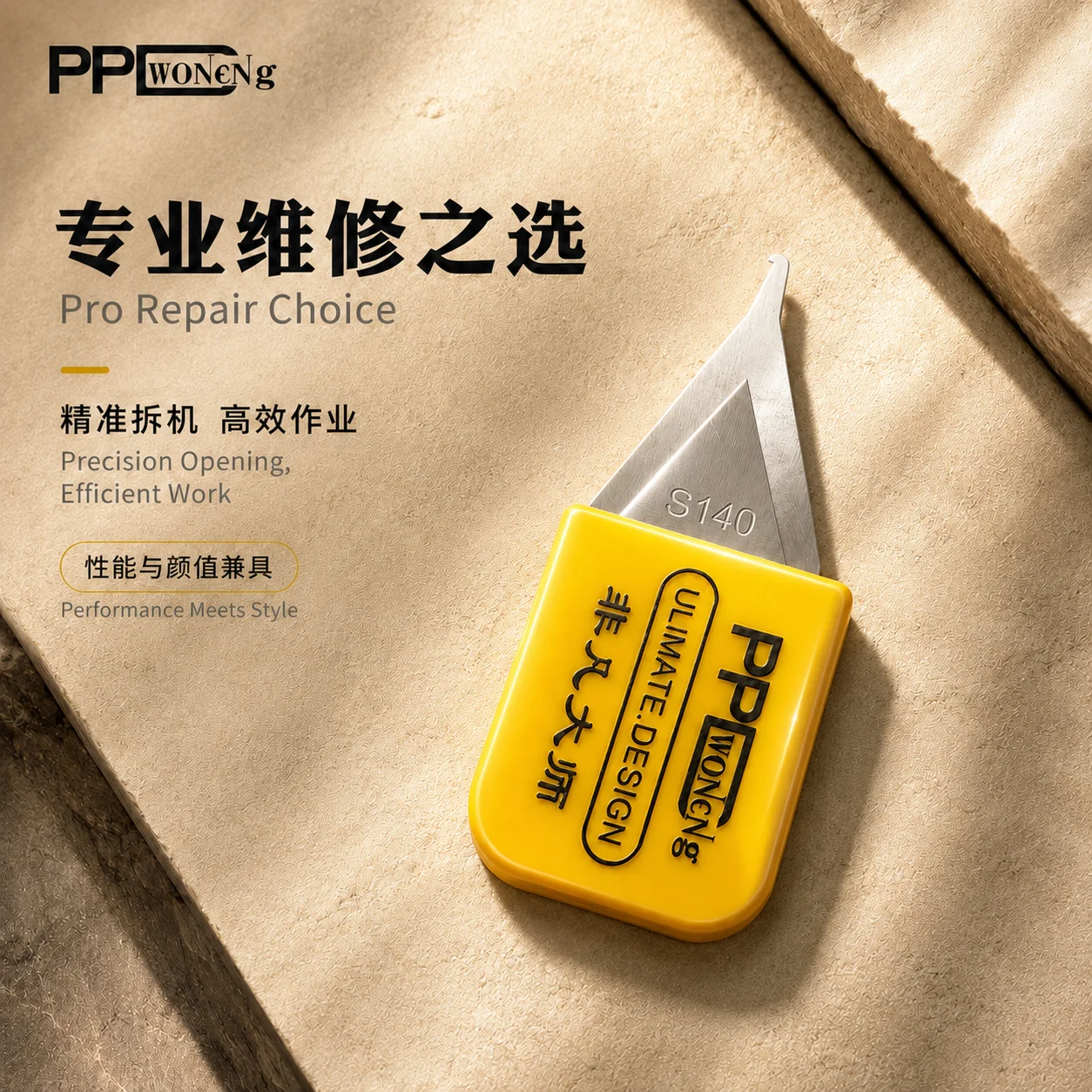 PPD MS1-140 Multifunctional Disassembly Blade Screen/Curved Screen Edge/Middle Frame/Back Cover/Sewing/Hook Glue Repair Tools