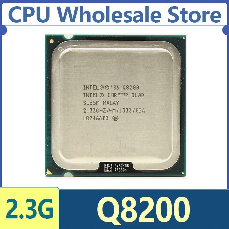 Processador Intel Core 2 Quad Q8200 2,3 GHz Quad-Core CPU 4M 95W LGA 775