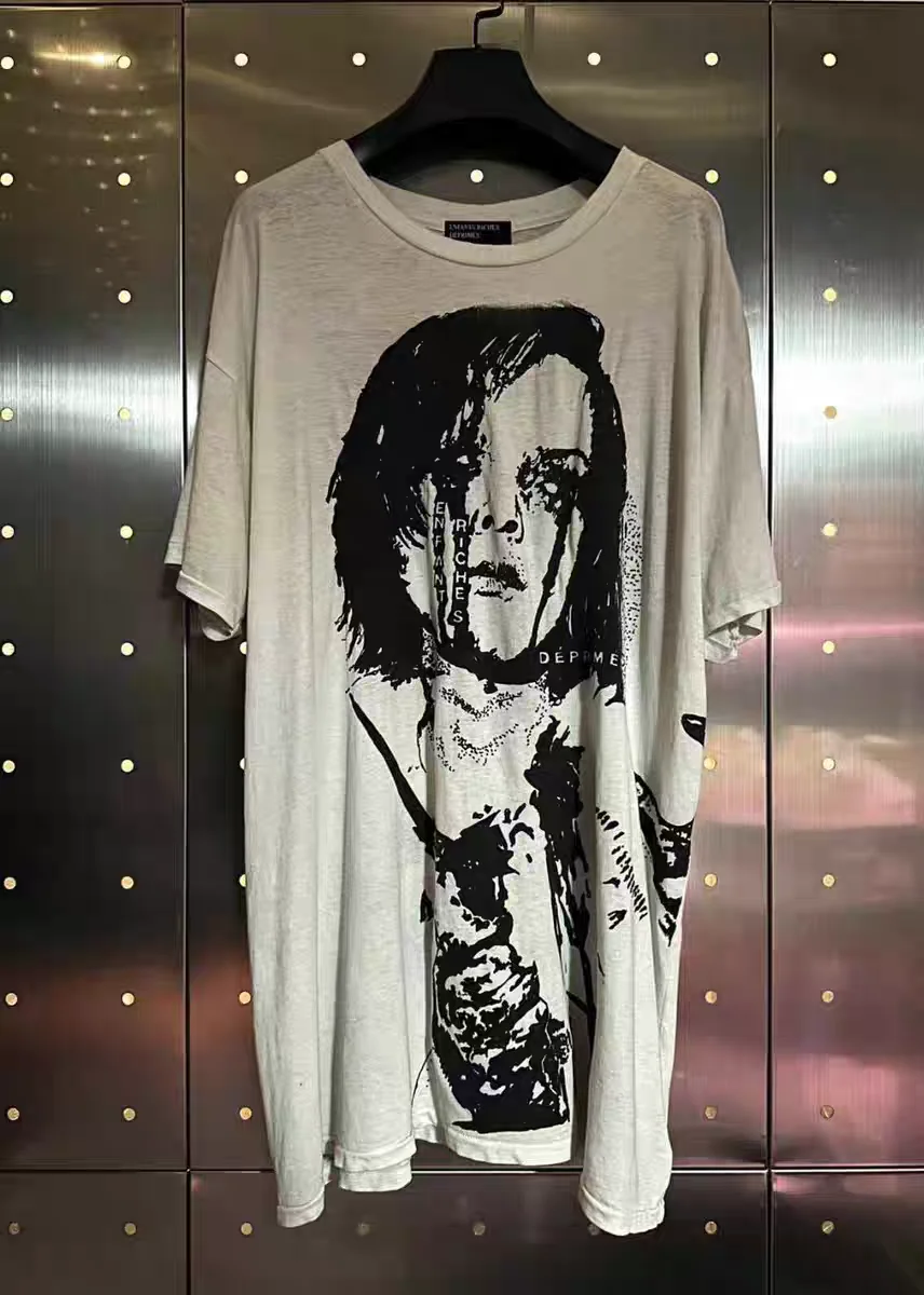 

Lightweight Loose American Punk Short Sleeve T-Shirt Breathable Comfortable Cotton round Neck Youth Fashion Standard Fit