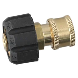 Quick Connector Convenient M22 15mm Male to 1/4 Quick Connector Adapter for Pressure Washer Spray Cleaning Tools