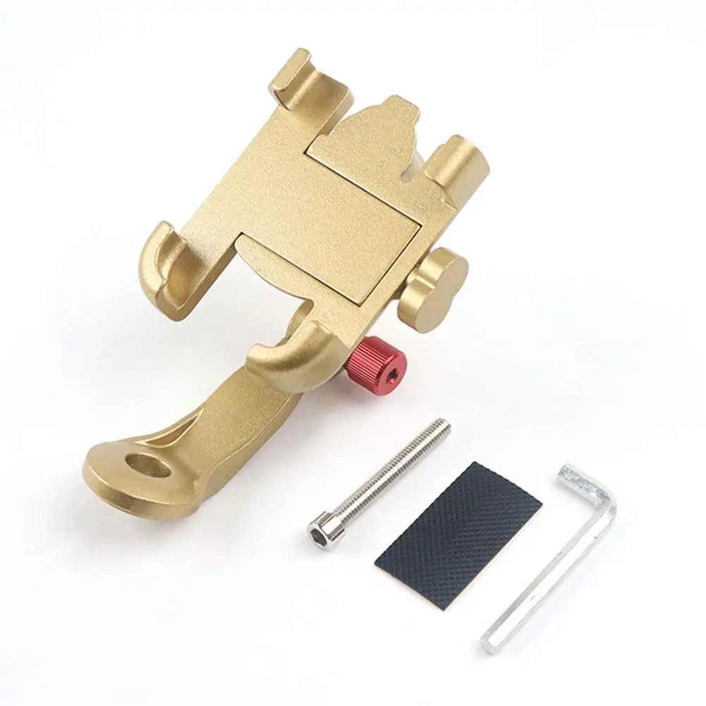 Mountain- und Rennrad-Navigations-Handyhalterung – stoßfeste Headset-Oberkappenhalterung aus Aluminiumlegierung mit Schraube (passend für 4,7–7 Zoll große Telefone)