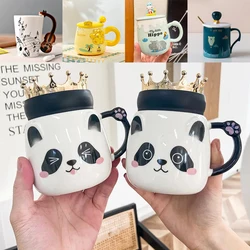 wholesale Cute cartoon Ceramics Mug Coffee mugs Milk Tea Mugs Breakfast Cup Drinkware Novelty Gifts