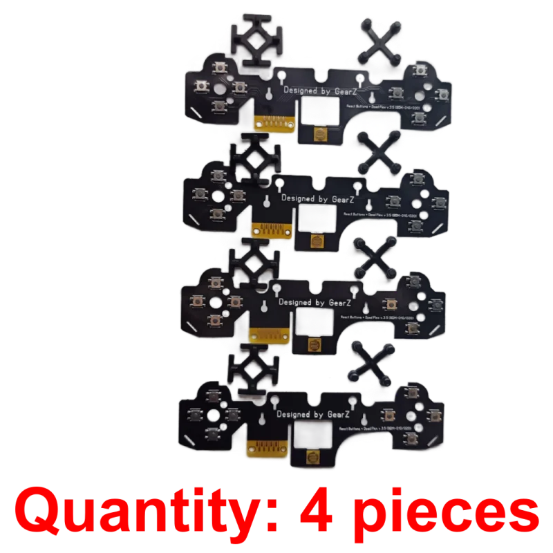 GEARZ PS5 Controller-Tasten-Kit, Maßgefertigtes Taktiles D-Pad, Mechanisches Mikroschalter-Kit, Kompatibel mit PS5 BDM010/BDM020 – Detail 3