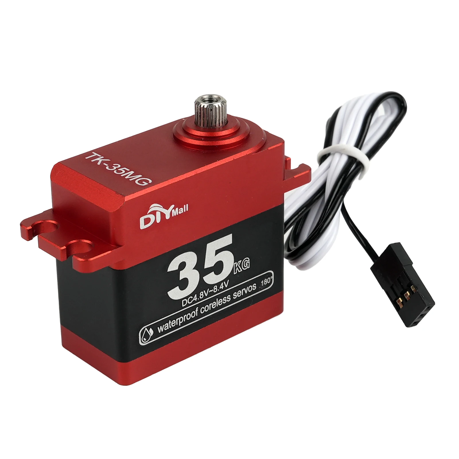 35 كجم/30 كجم/25 كجم محرك معزز رقمي معدني كامل 180 درجة زاوية التحكم كبير 20 كجم/15 كجم/9 كجم أجهزة ذاتية الصنع لروبوت سيارة RC