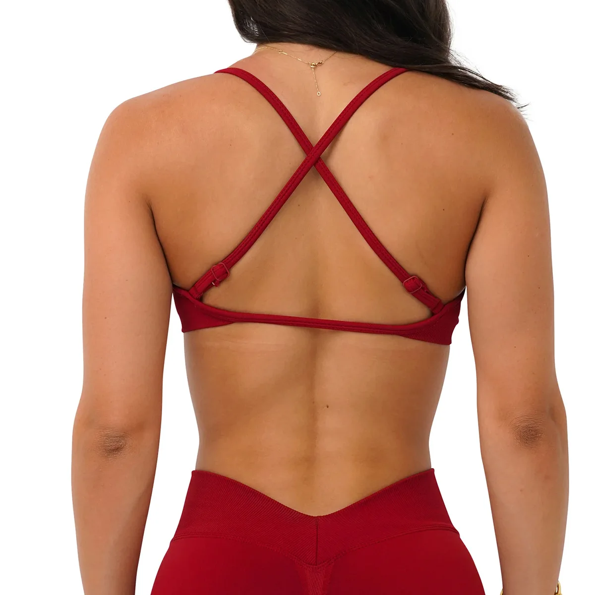 Sports Bra Seamless Yoga Top Women Fitness Article Gym Active Wear Back Cross Workout Push-up Fitness Running Underwear
