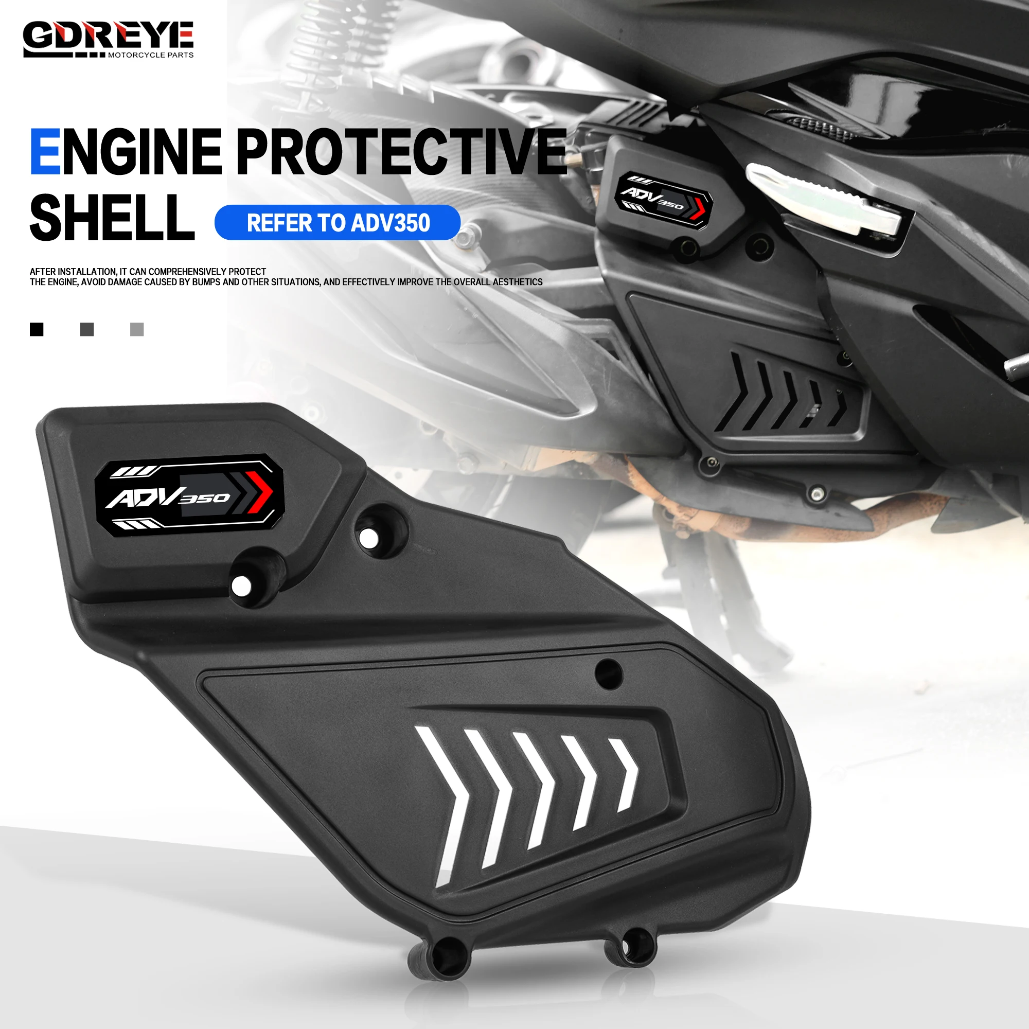 

Защитная крышка водяного насоса и крышка защиты двигателя от кражи для мотоциклов Honda ADV350, NSS350, FORZA350, FORZA 350