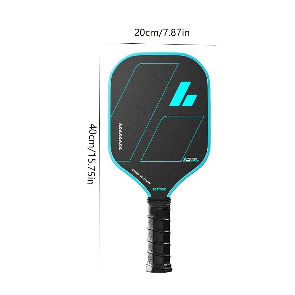 

Glass Fibre Face Pickleball Paddle Non Slip Grip Ribbed Handle Pickleball Racquet Lightweight Pickleball Training Equipment Men