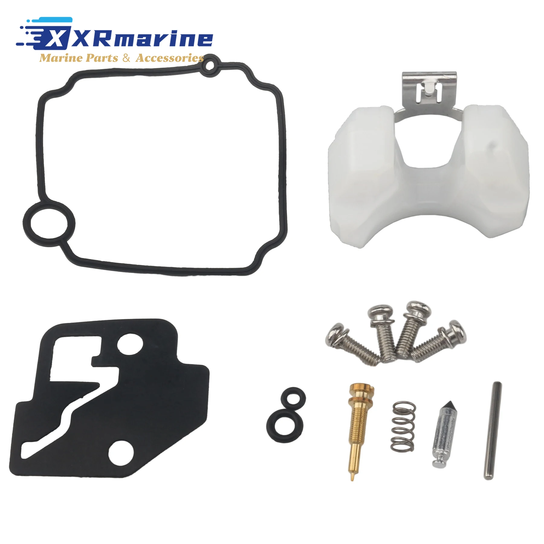 

4 Stroke Carburetor Repair Kit 3V1-87122-0 Compatible with Nissan Tohatsu MFS NSF 8 9.8 HP Outboard Engine Replaces 3V187122M