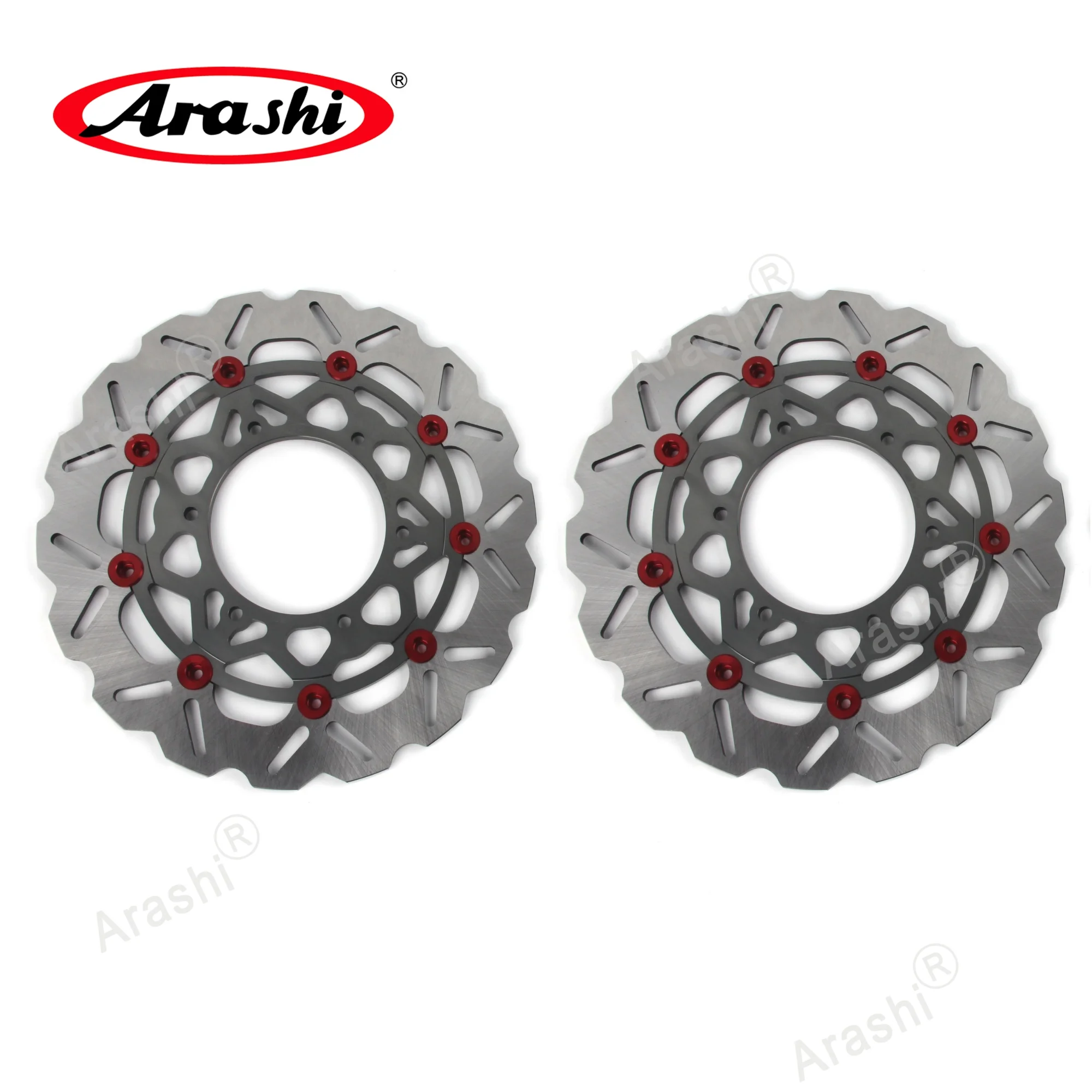 

Arashi Front Brake Disc Rotor For SUZUKI GSXS 1000 / ABS 2015 - 2024 GSX-S GSXS1000 2016 2017 2018 2019 CNC Full Floating Disk