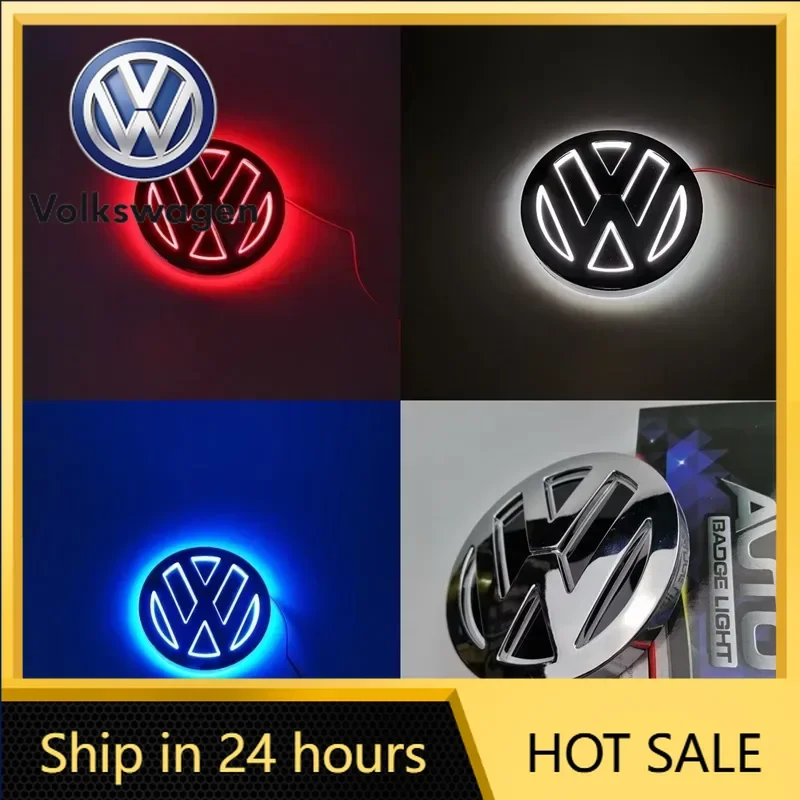 

Стайлинговые молдинги VW 11cm 5D Logo Light Светодиодный задний бейдж Фонарь Передняя решетка для VW CC Bora Golf Jetta POLO MAGOTAN Passat Logo Lig