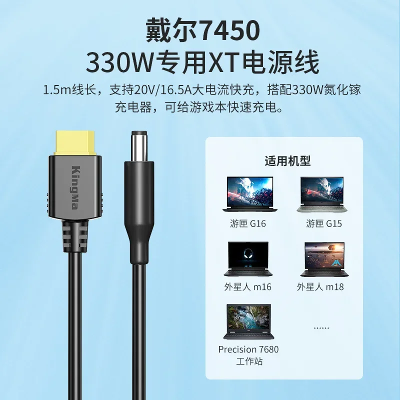 شاحن GaN X محول طاقة متعدد المنافذ شحن سريع 330 وات