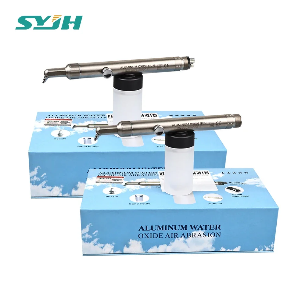 2/4Holes Dental Aluminum Oxide Micro Blaster Interface Microetcher Sandblasting Alumina Gun Air Abrasion Polisher Dentistry Tool