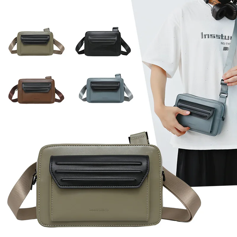 

2025 New! Color - Block Cycling Bag - Stylish Small Square Crossbody & Shoulder Bag for Men and Women - Influencer - Approved