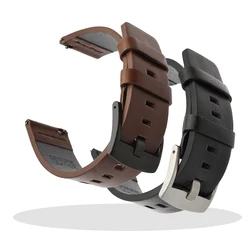 Leather Band For SUUNTO 9 Peak /Peak Pro Sport Strap For Suunto 3 Smartwatch 20 22mm Bracelet Watchband For SUUNTO 5PEAK Correa
