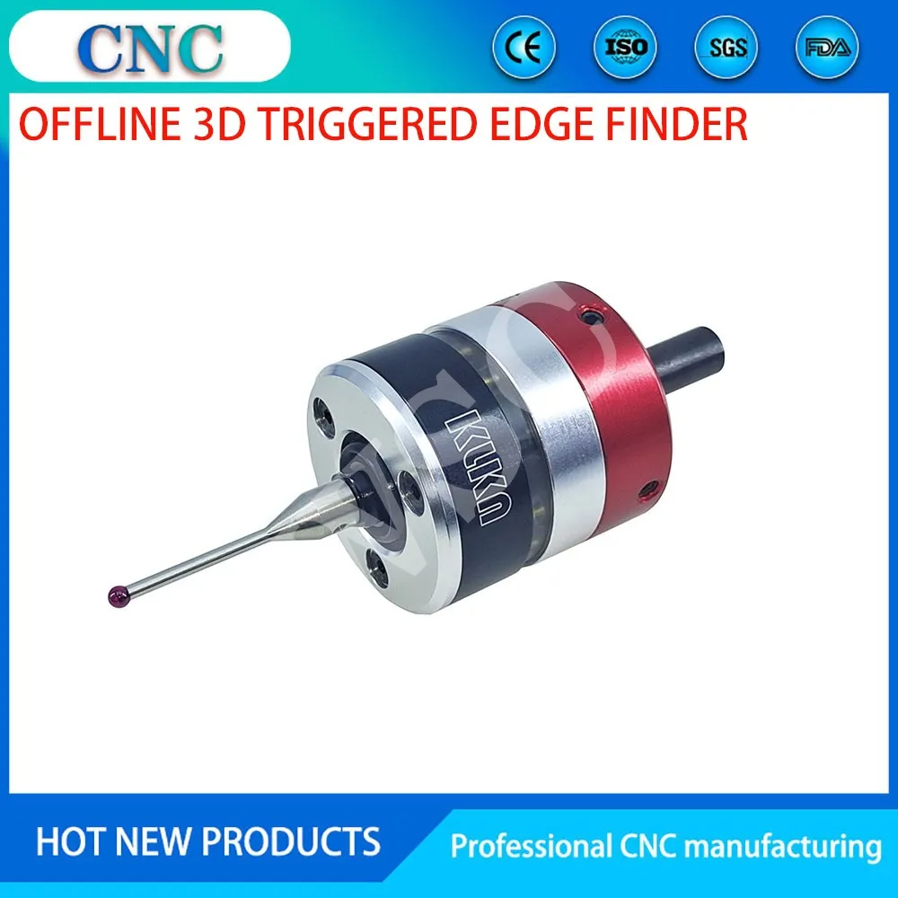 CF-38 3D trigger edge finder machining center CNC  milling machine three-coordinate precision probe centring rod tool setter