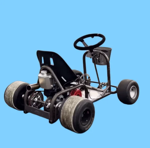 Off-Road Passion,Lifestyle Vibe2 Stroke 200cc 212cc Mini Drift Kart, 5 Inch Wheel Powered Racing Go Kart For Outdoor Entertain