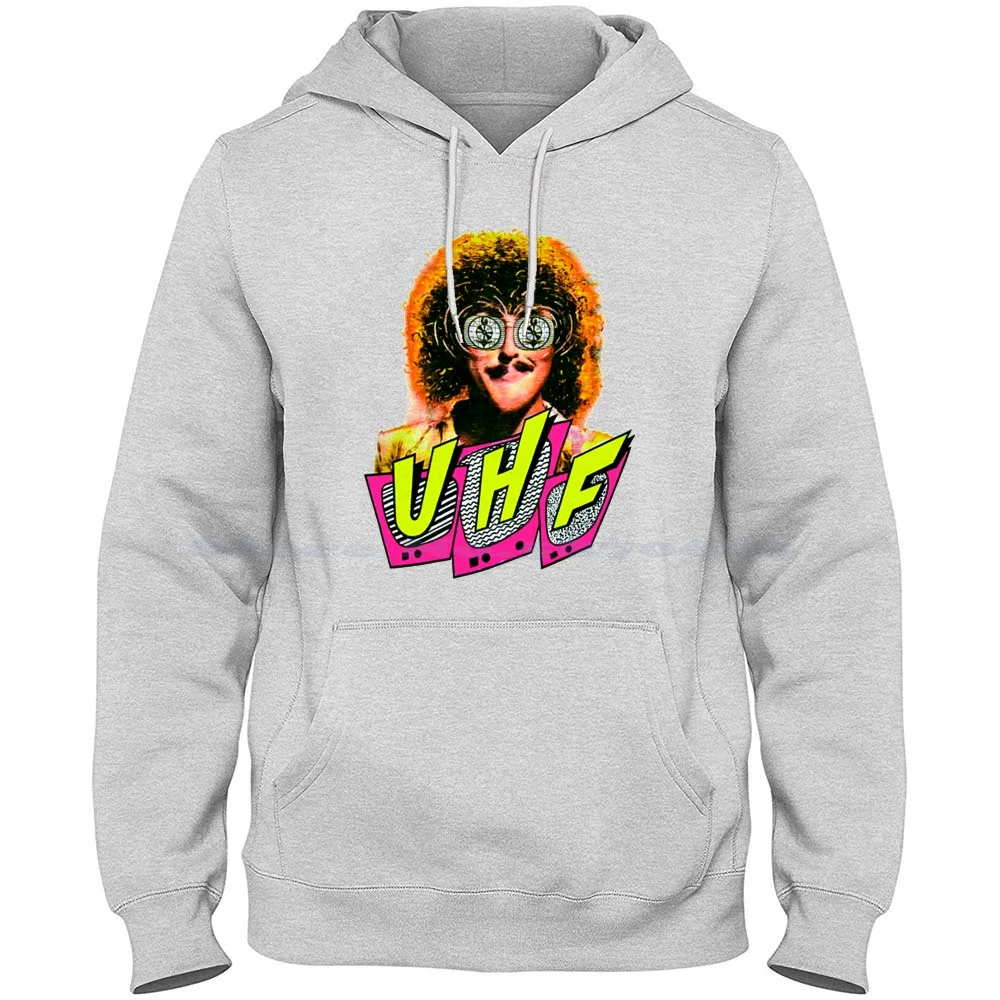 Uhf Weird Al 1989 100% Cotton Hoodie T Shirt Uhf Movie 80S Comedy 80S Movies Retro Vintage Weird Al Yankovic